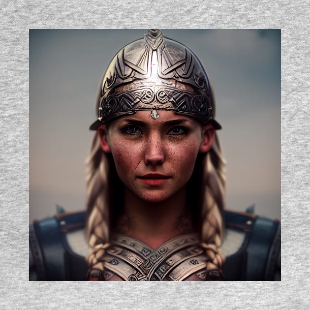 Viking Shield Maiden by Grassroots Green